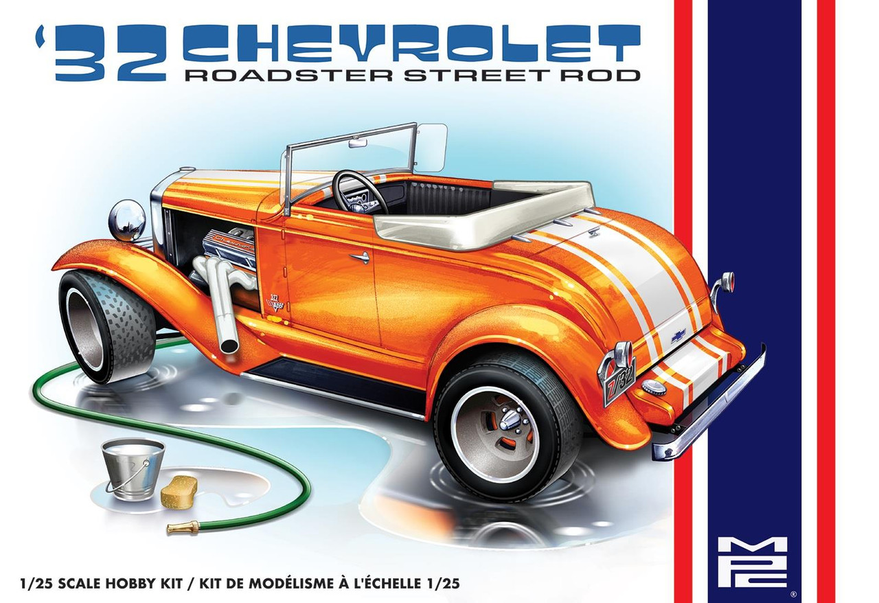 MPC 1:25 Scale 1932 Chevy Roadster Model Kit MPC1035M - Retro Hobby