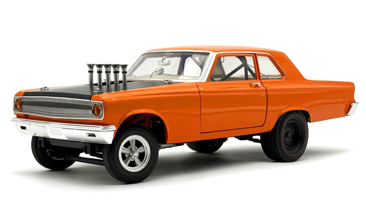 Acme 1:18 Scale 1965 Dodge Coronet AWB - Go Man Go A1806514