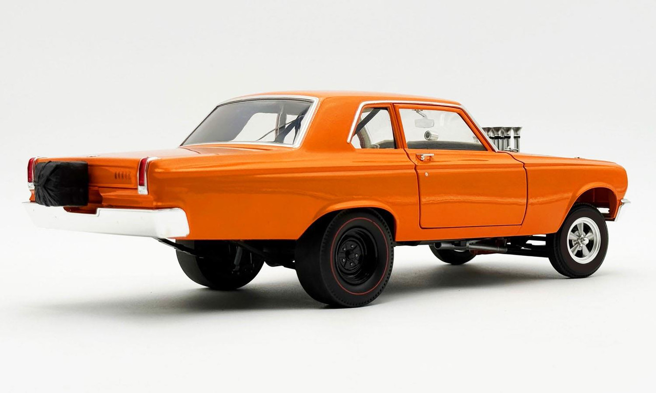 Acme 1:18 Scale 1965 Dodge Coronet AWB - Go Man Go A1806514