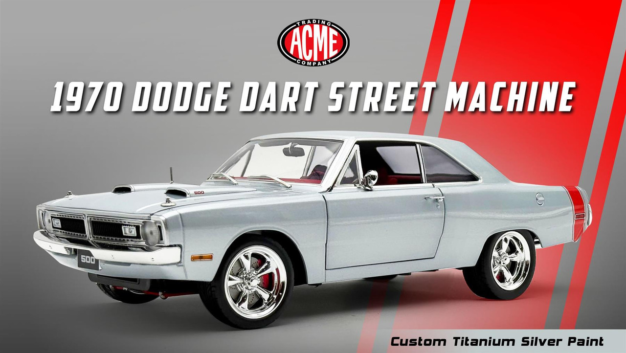 Acme 1:18 Scale 1970 Dodge Dart 440 - Street Machine A1806412