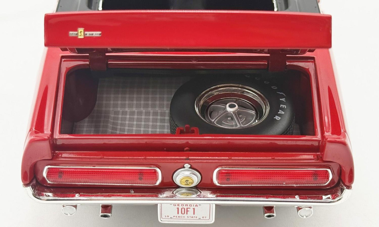 Acme 1:18 Scale 1967 Shelby GT 500 Convertible (Red) A1801894
