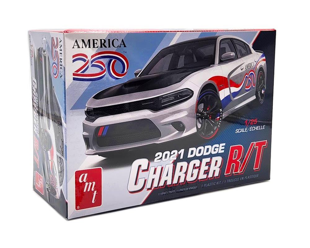 AMT 1:25 Scale America 250 2021 Dodge Charger R/T Model Kit
