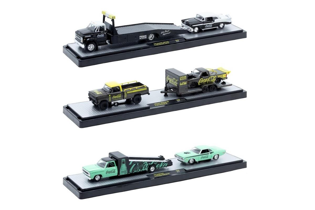 M2 Machines 1:64 Auto-Haulers 2026 Coca-Cola Release 56000-TW48