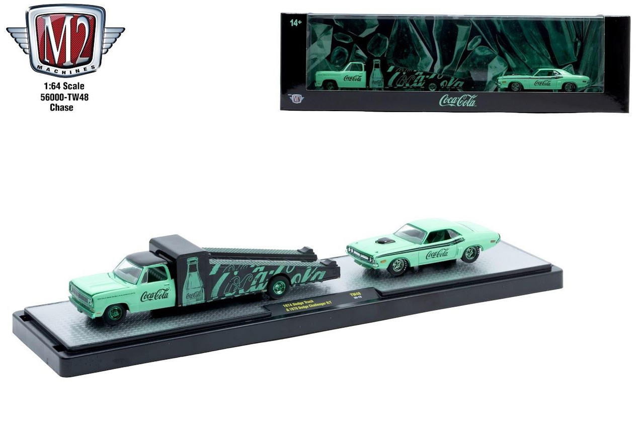M2 Machines 1:64 Auto-Haulers 1974 Dodge Truck & 1970 Dodge