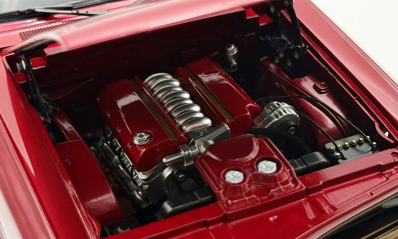 Acme 1:18 Scale 1966 Pontiac GTO Street Fighter (Red Pearl