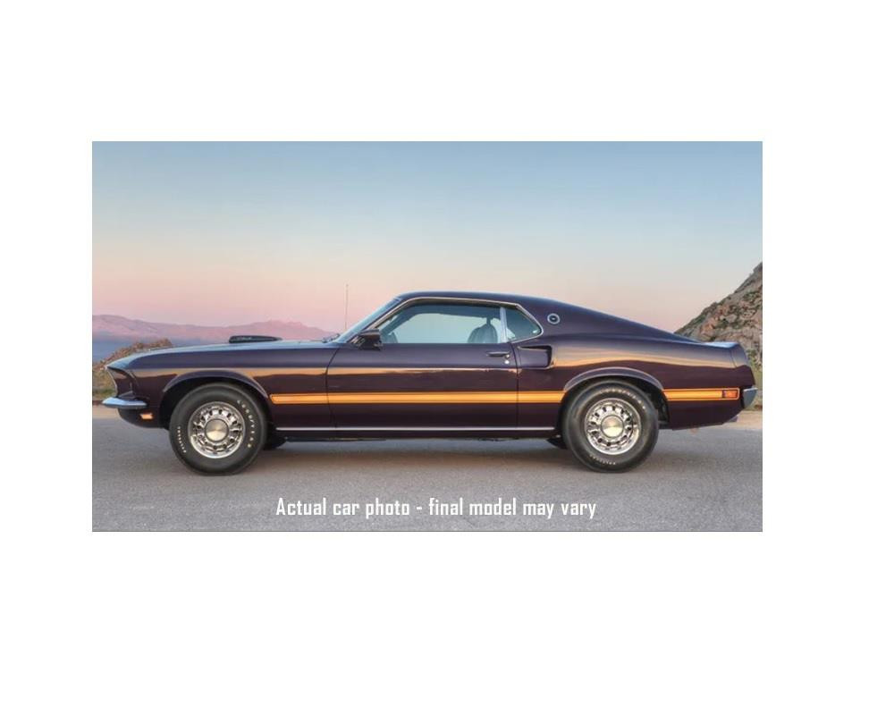 Acme 1:18 Scale 1969 Ford Mustang Mach 1 428 Cobra Jet (Midnight