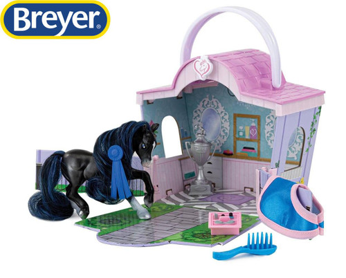 Breyer Shimmer Li'l Beauties Grooming Salon Playset Mane Beauty - 7431