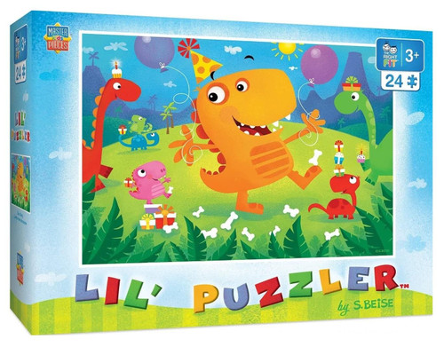 Masterpieces Lil' Puzzler "Dino Party" 24 Piece Jigsaw Puzzle