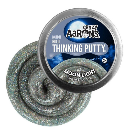 Crazy Aarons Thinking Putty Moon Light - Holographic Mini 2"