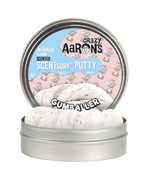 Crazy Aarons SCENTsory Thinking Putty Gumballer - Bubble Gum Scented 2.75"