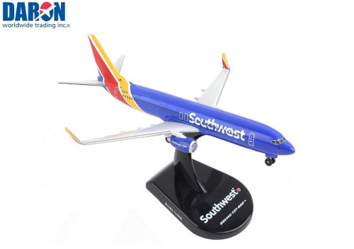 Daron Postage Stamp 1:300 Scale Southwest Airlines 737-800 Airplane PS5815-7