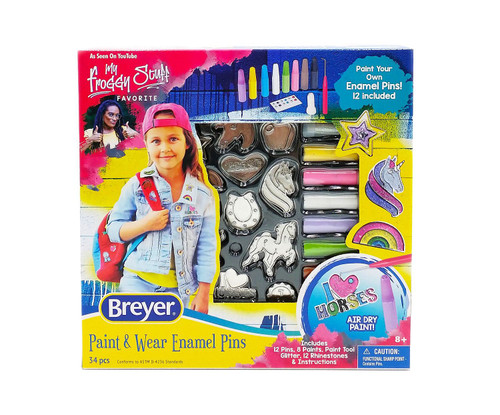 Breyer Paint and Wear Enamel Pins (34 Piece Set) 4240