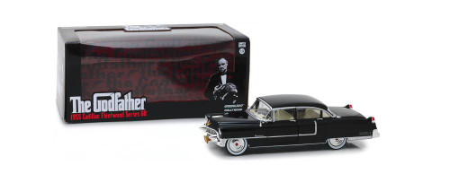 Greenlight 1:24 Scale The Godfather 1955 Cadillac Fleetwood Series 60 (Black) 84091