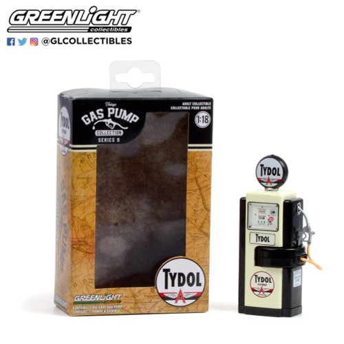 Greenlight 1:18 Vintage Gas Pump Collection Series 9 - 1948 Wayne 100-A Tydol "Flying Gasoline" 14090-A