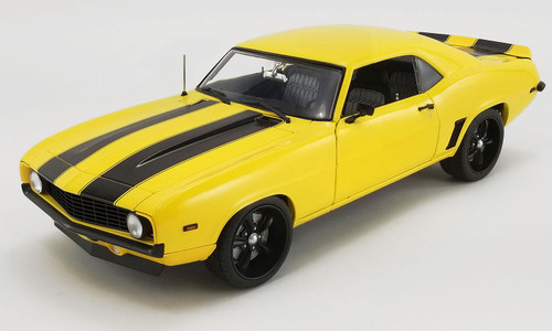 Acme 1:18 Scale 1969 Chevrolet Camaro Street Fighter - Yellow Jacket A1805719