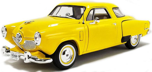 Acme Limited Edition 1:18 Scale 1951 Studebaker Champion, Solar Yellow A1809203 Diecast