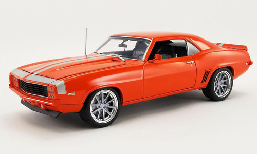 Acme 1:18 Scale 1969 Chevrolet Camaro Restomod (Custom Hugger Orange) A1805720