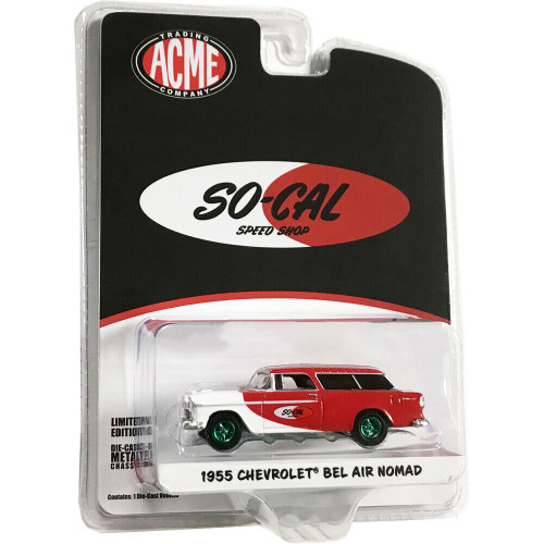 Acme x Greenlight 1:64 So-Cal Speed Shop Chevrolet Bel Air Nomad - CHASE