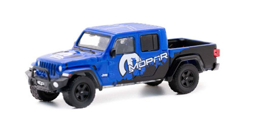 Greenlight 1:64 Scale MOPAR 2021 Jeep Gladiator (Blue) 35220-F