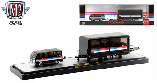 M2 Machines 1:64 Coca-Cola Auto Haulers 1964 Dodge A100 Vision Van & 1966 Dodge Charger HEMI