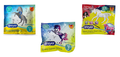 Breyer 2022 Mystery Horse and Unicorn Surprise Blind Bag Bundle 