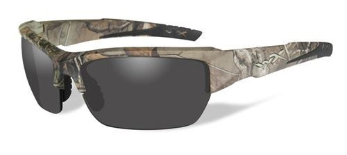 Wiley X Valor Sunglasses Grey Lens w/ Realtree Xtra Camo Fame CHVAL03
