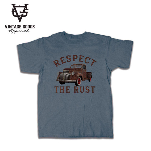 Vintage Goods Apparel "Respect The Rust" Chevy Truck Men's T-Shirt