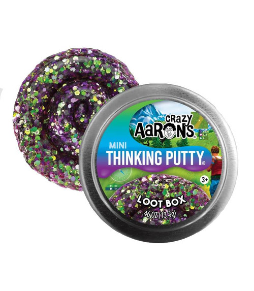 Crazy Aarons Thinking Putty Loot Box - Mini 2"