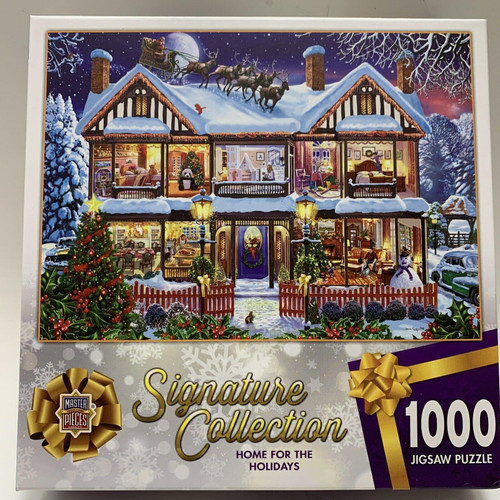 Masterpieces Signature Collection Home For The Holidays - 1000 Piece Jigsaw Puzzle 60798