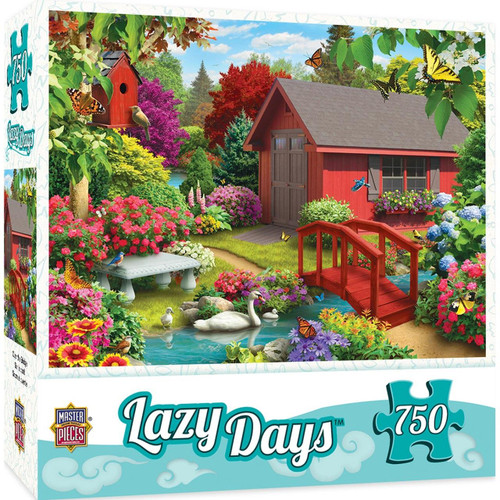 Masterpieces Lazy Days Over The Bridge - 750 Piece Jigsaw Puzzle By Alan Giana 31693