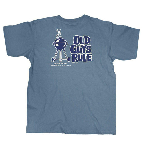 Old Guys Rule "Smokin' Hot And Seasoned To Perfection" Grill T-Shirt