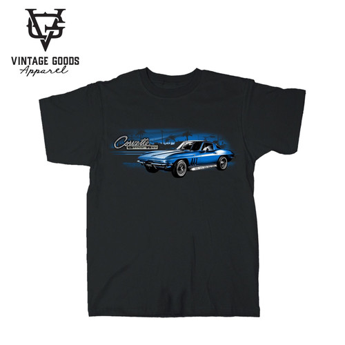 Vintage Goods Apparel 1966 Corvette Stingray Men's T-Shirt