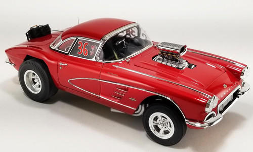 Acme 1:18 Scale 1961 Chevrolet Corvette Gasser - #36 Original Mazmanian A1800926