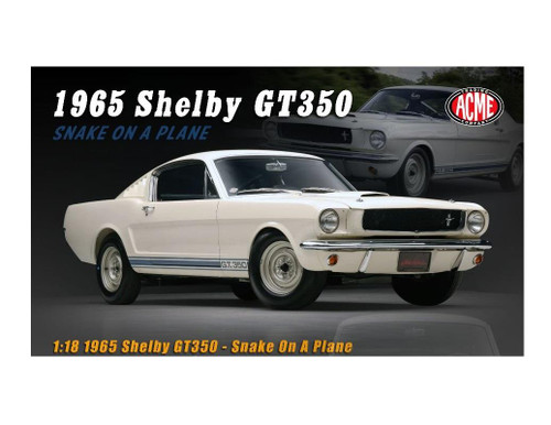 Acme 1:18 Scale 1965 Shelby GT350 - Snake on a Plane A1801876