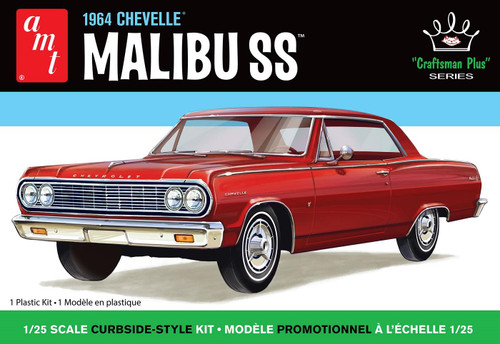 AMT 1:25 Scale 1964 Chevy Chevelle Malibu Super Sport Model Kit AMT1426M 