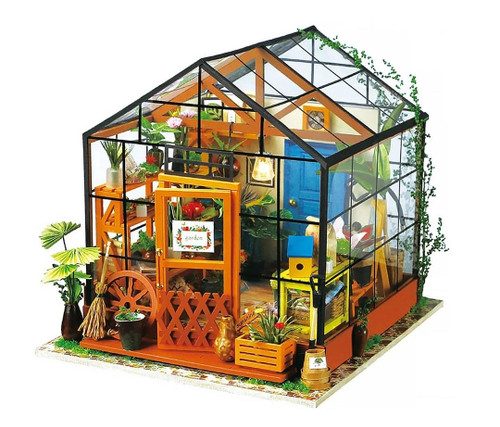 Robotime Rolife Cathy's Flower House DIY Miniature House DG104