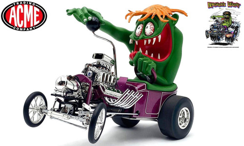 Acme 1:18 Scale Rat Fink T-Bucket - Mother's Worry A1800816