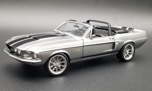 Acme 1:18 Scale 1967 Shelby GT500 Pro Touring Convertible (Gun Metal Grey) A1801884