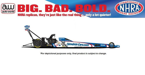 Auto World 1:24 NHRA 2025 Brittany Force HendrickCars.com Top Fuel Dragster AWN044