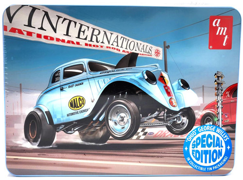 AMT 1:25 Scale 1933 Willys Gasser Ohio George w/ Tin Packaging Model Kit AMT1513