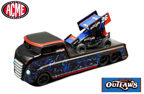 Acme 1:64 Scale Rat Fink Hauler with Cobra Super Snake SC64006