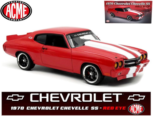 Acme 1:18 Scale 1970 Chevrolet Chevelle SS - Red Eye A1805529