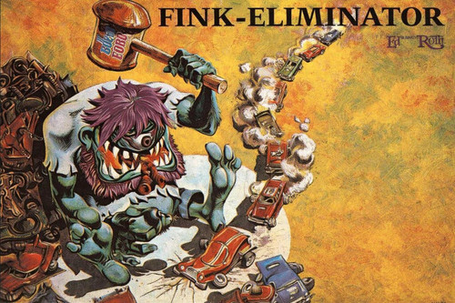Atlantis Ed "Big Daddy" Roth Fink Eliminator Caricature Model Kit H1310