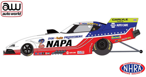 Auto World 1:24 NHRA 2026 Ron Capps Napa Toyota Supra FC AWN056