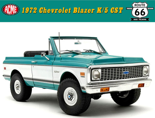 Acme 1:18 Scale 1972 Chevrolet Blazer K/5 CST - Route 66 100th