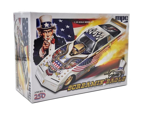 MPC 1:25 Scale Firebird Funny Car 250th USA Anniversary Model Kit MPC1044