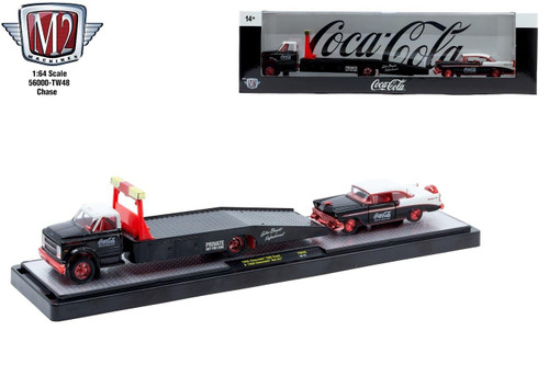 M2 Machines 1:64 Auto-Haulers 1968 Chevrolet C60 Truck & 1956 Chevrolet Bel Air CHASE