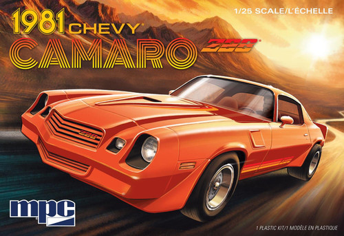 MPC 1:25 Scale 1981 Chevy Camaro Pro Street Model Kit MPC981M