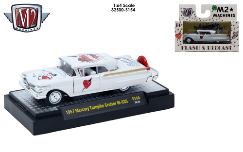 M2 Machines 1:64 Auto-Thentics 1957 Mercury Turnpike Cruiser M-335 26-45