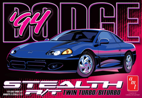 AMT 1:25 Scale 1994 Dodge Stealth R/T Twin Turbo Model Kit AMT1587M